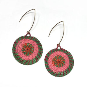 Green and Pink Spiral